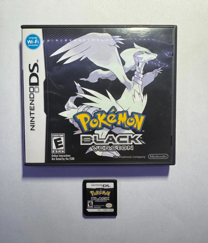 Pokemon: Black Version, Nintendo DS / Authentic / Original Case W/ All Manuals - Image 1 of 4