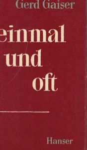 Einmal und oft : Erzählungen. Gaiser, Gerd: - Bild 1 von 1