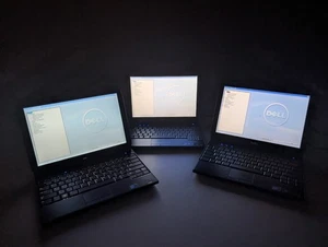 Lot of 3 × Dell Latitude E4200 — C2D U9600 • 3GB RAM • 12.1" Ultraportable - Picture 1 of 21