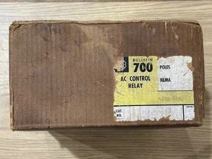 ALLEN BRADLEY 700-BR407A4 RELÉ DE CONTROL AC 4P 480V 4N.O. *NUEVO EN CAJA* - Imagen 1 de 1