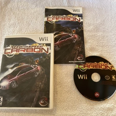 Need for Speed: Carbon (Nintendo Wii, 2006) With Manual Tested - Image 1 of 4