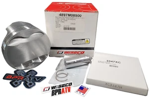 05-11 Kawasaki Brute Force 750 KVF 750 11.5:1 Stock Bore 85mm Wiseco Piston Kit - Picture 1 of 24