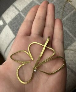 H.stern 18k gold pendant(authentic)