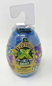 Treasure X Aliens Gems Squeeze to Hatch the Egg Ooze Sucking Alien NEU - Bild 1 von 9