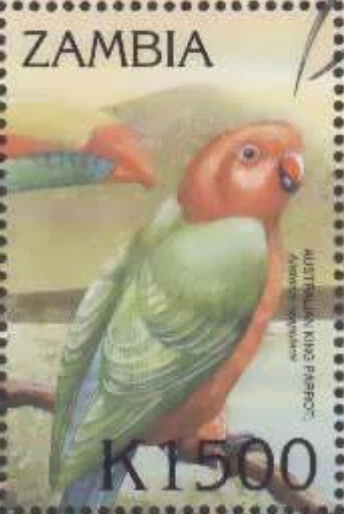 Zambia #Mi1188 MNH 2000 Birds Australian King Parrot [886f] - Image 1 of 1