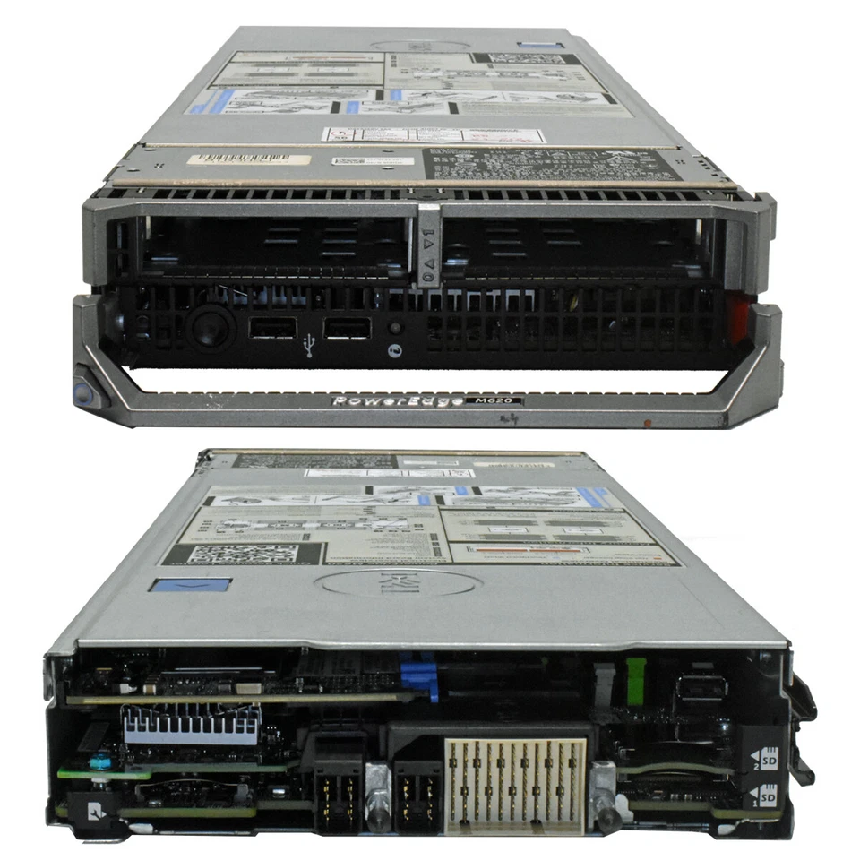 Blade DELL PowerEdge M630 2xE5-2690 V3 32 GB di RAM - Immagine 1 di 4