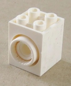LEGO Torniquete / Giratorio - Piedra giratoria / giratoria 2 x 2, blanco # 41533 - Imagen 1 de 2