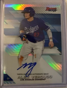 2017 BOWMANS BEST ALEX VERDUGO BEST OF 17 AUTO REFRACTOR - Picture 1 of 2