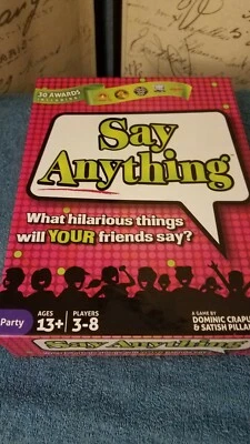 Say Anything Board Game Teen Party Ages 13+ - NorthStar Games  - Image 1 of 4