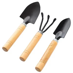 Caylingdee 3PCS Mini Garden Tools Indoor Plant Tools Set Garden Shovel Mni Ra... - Picture 1 of 7