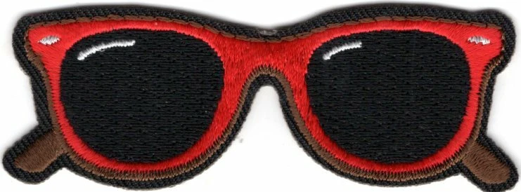 SUNGLASSES Iron On Patch Summer - Image 1 of 1