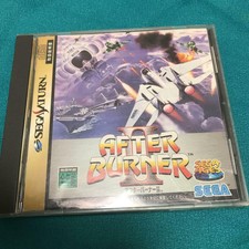 Sega Saturn SEGA AGES After Burner II 2 w/ Spine Card SS Japan Shooting JP