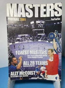 PROGRAMA FIRMADO - MASTERS FOOTBALL 2001 MULTIFIRMADO FOURFOURTWO - Imagen 1 de 7