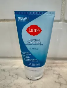 **NEW** Lume Acidified Body Wash UNSCENTED 1.5 oz - TRAVEL size - Picture 1 of 3