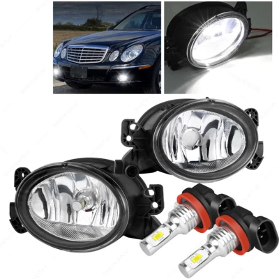 Juego de pares de luces antiniebla izquierda y derecha para Mercedes Benz Clase CLK E ML Foto 1 de 4