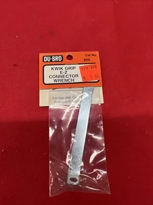 DU-BRO KWIK GRIP E-Z CONNECTOR WRENCH ( CAT. # 609 ) - Picture 1 of 3