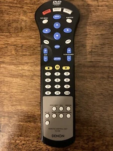 Genuino DENON RC-546 para Reproductor de DVD Modelos DVD2800, DVD2800II Probado/Funcionando - Imagen 1 de 2