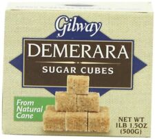 3 X GILWAY Demerara Sugar Cubes 500gr-pack 2 Boxes