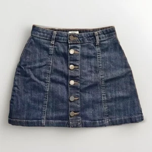 Gonna donna Tokyo Darling taglia 0 (24 vita) blu scuro denim - Foto 1 di 10