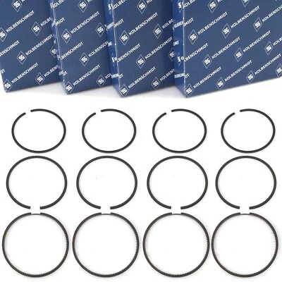 4x KOLBENSCHMIDT Kolbenringe Satz 81,01 mm für VW Golf 1,8l 16V G60 PG KR PL DX - Bild 1 von 3