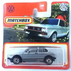 Matchbox MBX short card 2022 1976 VOLKSWAGEN GOLF GTI MK1 - Picture 1 of 1