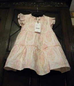 Neu mit Etikett A loves a Mädchen Kleid Größe 4 zartrosa bestickt - Bild 1 von 13