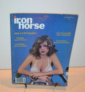 Vintage Iron Horse Biker Magazine by Easyrider October 1979 (Loc 3) - Picture 1 of 1