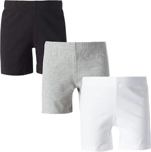 Toddlers & Girls Bike Shorts Cotton & Spandex — Biker Shorts for under Dresses,  - Picture 1 of 12