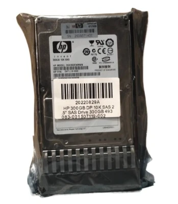 493083-001 518011-002 507127-B21 507129-004 300GB SAS 2.5" Hard Drive - Image 1 of 4
