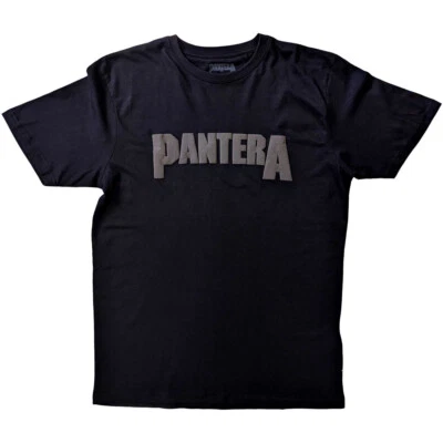 Pantera - Logotipo Leaf Skull Hi Build - Camiseta Preta - Imagem 1 de 2