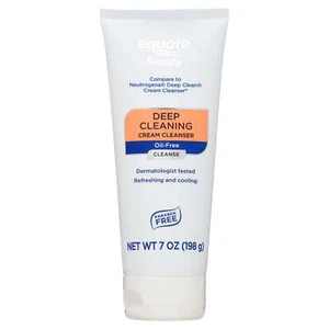 Equate Beauty Deep Cleaning Cream Cleanser, 7 oz - Picture 1 of 7