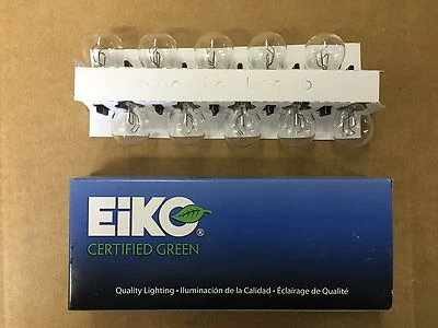 Juego de 10: Luz trasera genuina Eiko Certificada 3357 2 bombillas de filamento ENVÍO A EE. UU. Foto 1 de 2