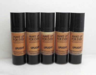 MAKE UP FOR EVER UPLIGHT FACE LUMINIZER GEL 33 0.55 OZ NWOB LOT OF 5 *DETAILS* - Image 1 of 4