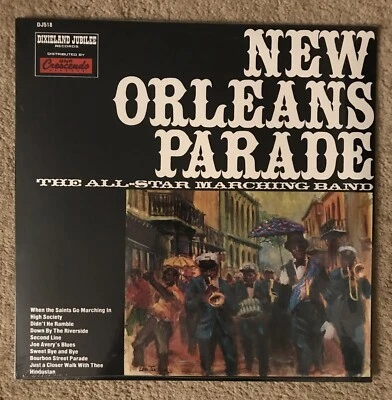 The All Star Marching Band - New Orleans Parade 1978 Vinyl DJ518 NEW SEALED - Image 1 of 4