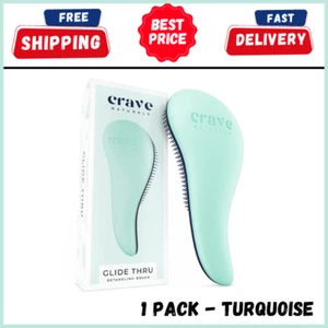 Crave Naturals Glide Thru Spazzola per Capelli Districanti per Capelli Adulti e Bambini - 1 Confezione - Foto 1 di 6