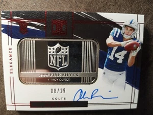 Impecable barra de plata 2022 1 oz Alec Pierce/19 radiocontrol automático novato Indianapolis Colts - Imagen 1 de 2