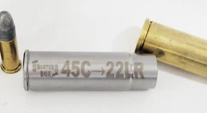 45 COLT/454 CASULL/460S&W to .22 LR - Chamber Reducer/Adapter - 1 Single - USA - Picture 1 of 2
