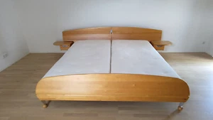 Schlafzimmer Musterring Nord. Birk Vollmassiv 2x2 m - Bild 1 von 3