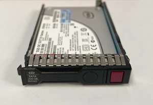 HPE 804639-B21, 805385, 200GB SATA 6G Schreibintensive 2,5" SC Solid State Drive - Bild 1 von 1