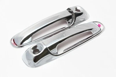 Campana de manija de puerta cromada TFP 420 para Dodge Ram 1500 2002-2008 2 puertas 4 piezas Foto 1 de 4