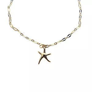 Women's Fashion Jewelry Gold Plated Starfish Anklet Ankle Bracelet 1-11 - Picture 1 of 4