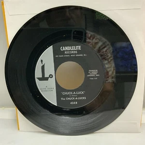The Chuck-A-Lucks 45  Heaven Knows ( I Love You) / Chuck-A-Luck Doo Wop Tested - Picture 1 of 5