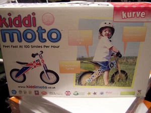 Kidi Motto Laufrad, mit Farbpunkten sie Detailbilder Karton, Räder luftbereift - Bild 1 von 3