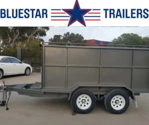 10x5 TANDEM TIPPER TRAILER 1200 MM HIGH SIDES - Picture 1 of 10