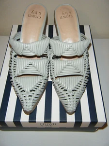 Mulas de punta cerrada sin cordones para mujer Crown & Ivy #4000B - Imagen 1 de 2