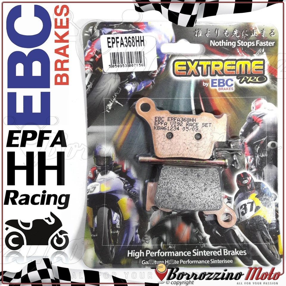 Pastillas de freno traseras Racing EBC EPFA368HH KTM SX 144 2007-2008 Foto 1 de 1