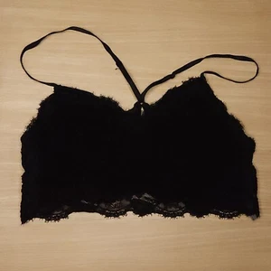 Aerie Damen-Bralette schwarz Spitze überkreuzter Rücken - Bild 1 von 4