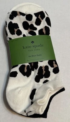Kate Spade No Show Ankle Socks 3 Pairs Novelty Cotton Blend New With Tags - Image 1 of 3