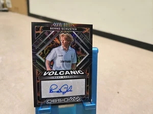 Bernd Schuster 2022-23 Panini Obsidian Volcanic Signatures #'d /199 AUTO - Picture 1 of 2