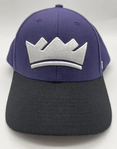 '47 Marke Sacramento Kings Mütze Kappe Strapback 15% Wollmischung schwarz lila - Bild 1 von 12